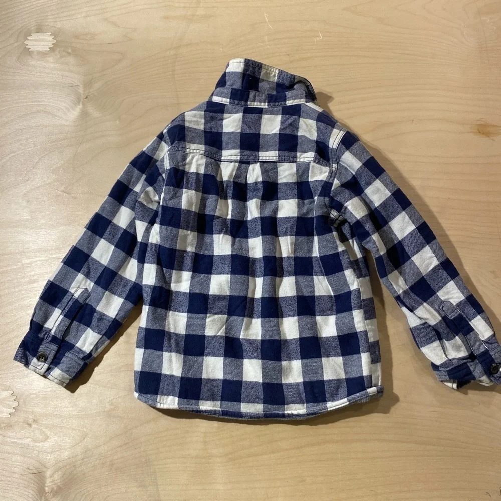 Carter’s Fleeced Lined Shirt Jacket Size 7 (FC)
